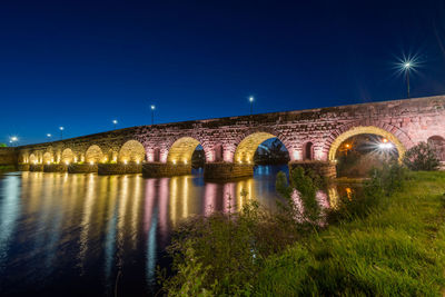 Roman bridge of mérida, emerita augusta, capital of the former lusitania.