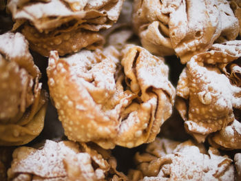 Full frame shot of cookies