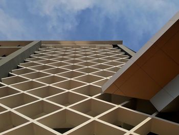 Low angle view of building against sky