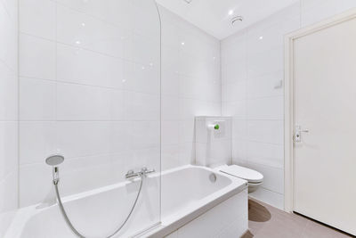 View of white bathroom