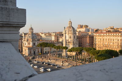 View of buildings in city