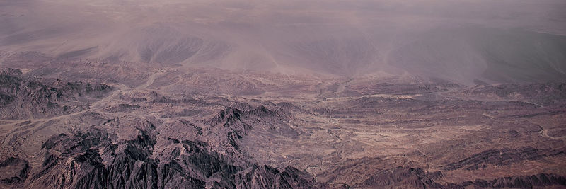 High angle view of landscape