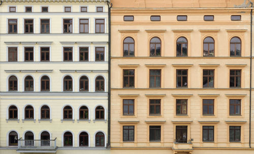 Full frame shot of building in city