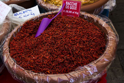 Close-up of food for sale