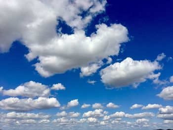 Low angle view of clouds in sky