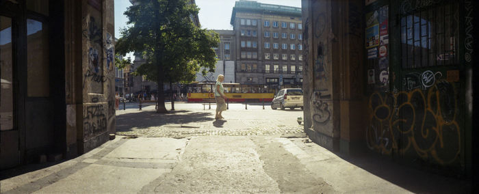 Street amidst buildings in city