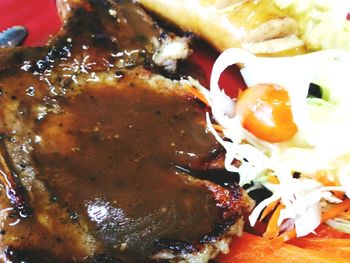 Close-up of food