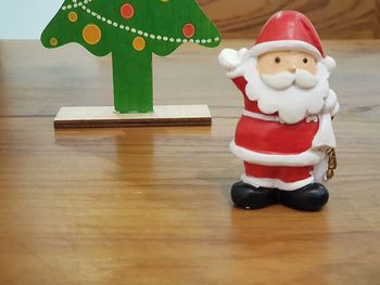 Close-up of stuffed toy on table