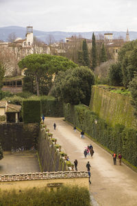 Italy, tuscany, florence city, the boboli garden.