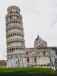 Low angle view of historical building against sky