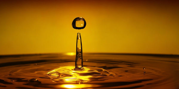 Close-up of splashing water