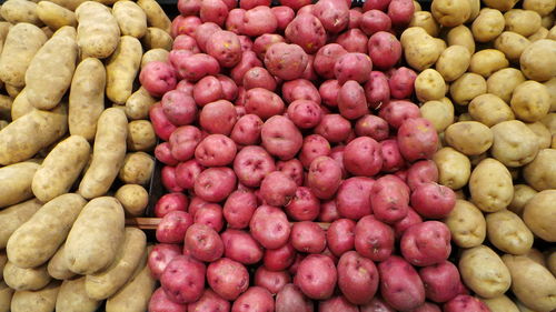 Full frame shot of market stall