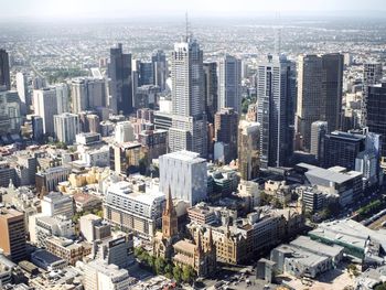 Aerial view of cityscape