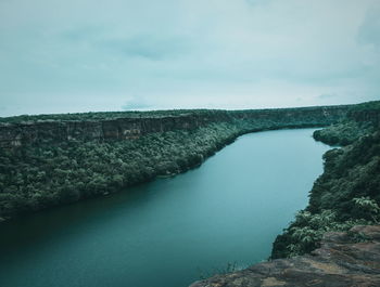 View of landscape against sky