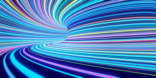 Full frame shot of multi colored light painting