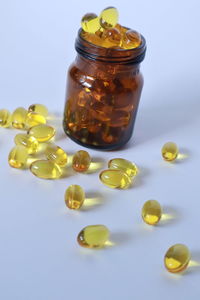 Close-up of drink in glass