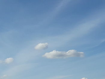 Low angle view of sky