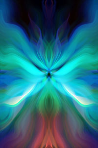 Full frame shot of multi colored light painting