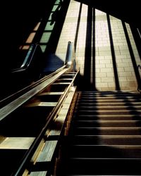 Low angle view of staircase