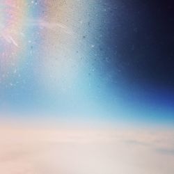 Low angle view of cloudy sky