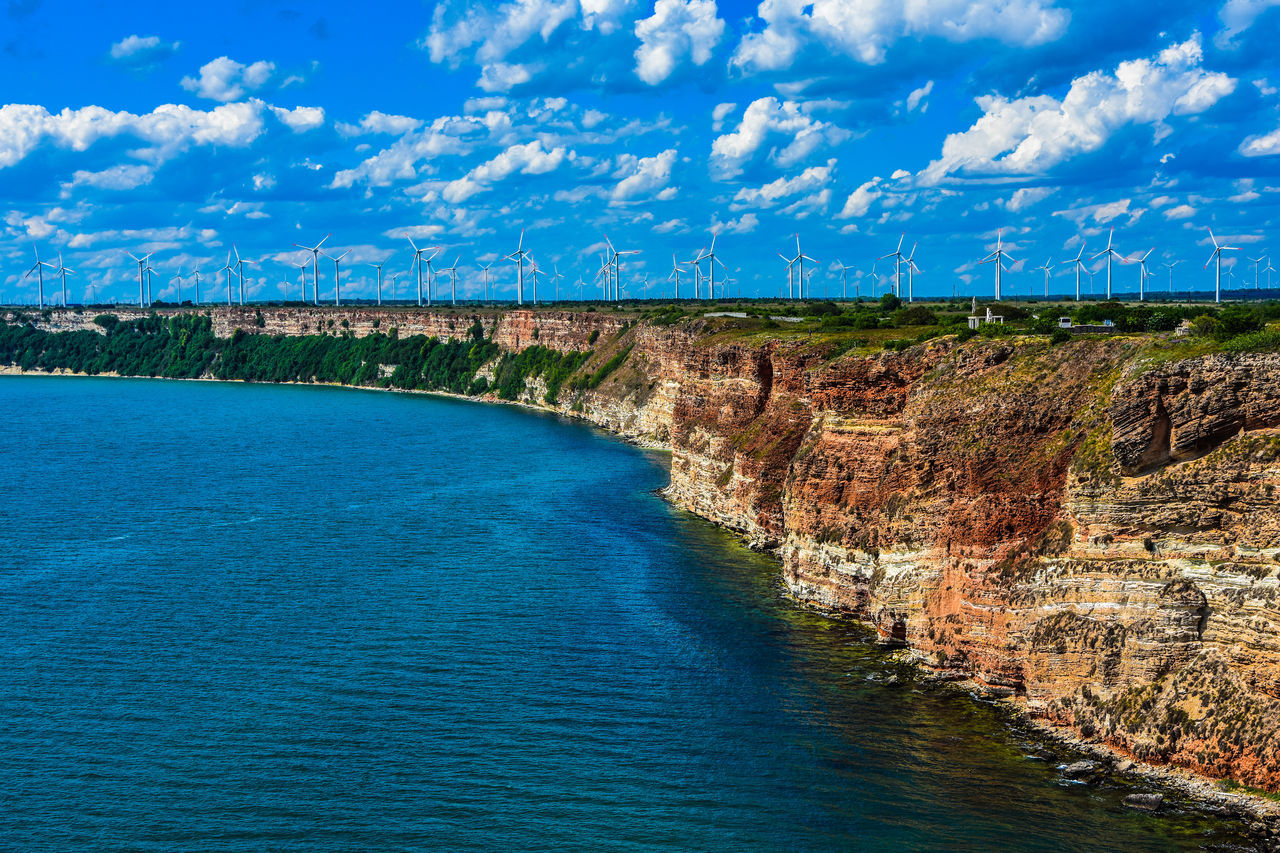 water, sky, blue, scenics - nature, beauty in nature, nature, day, no people, cloud - sky, tranquil scene, tranquility, architecture, built structure, sea, waterfront, idyllic, land, bridge, outdoors, turquoise colored, arch bridge