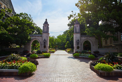 View of historical building