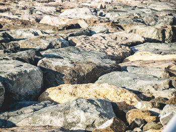 Full frame shot of rocks