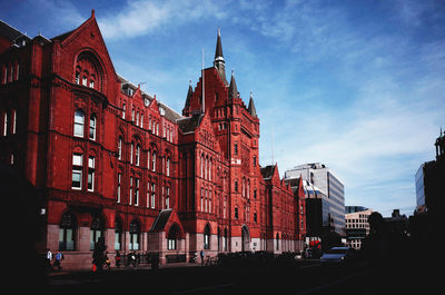 Panoramic view of city against sky