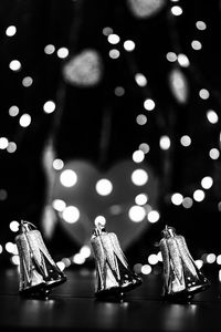 Close-up of christmas decorations