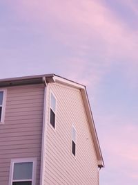 Low angle view of building against sky