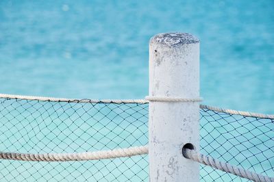 Close-up of sea against sky