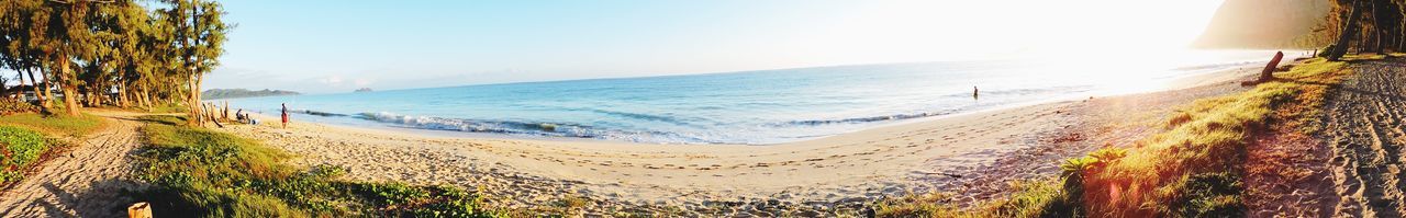 Scenic view of beach