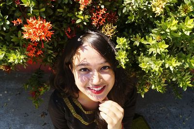 Portrait of a smiling girl