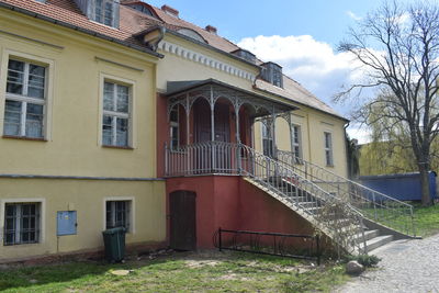 Exterior of building against sky