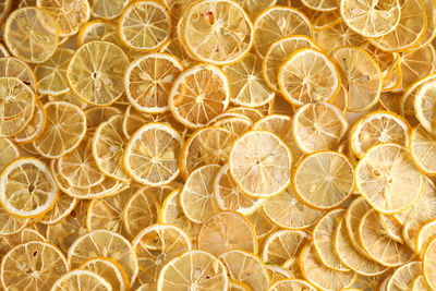 Full frame shot of oranges