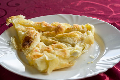 Close-up of pasta in plate