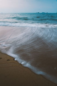 Full frame shot of beach against sky