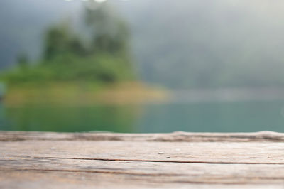 Close-up of wood against blurred background