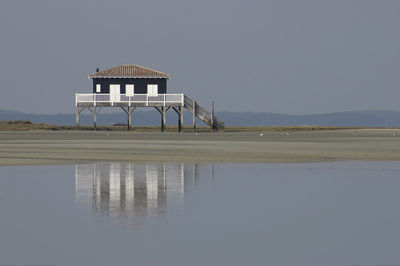 Built structure in water