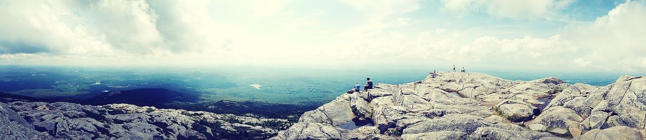 scenics, sky, tranquil scene, tranquility, beauty in nature, rock - object, water, cloud - sky, nature, rock formation, sea, mountain, idyllic, cloud, rock, remote, day, non-urban scene, cloudy, cliff