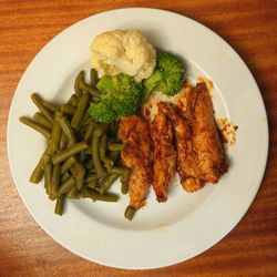 Close-up of food on plate