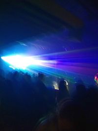 People enjoying at music concert