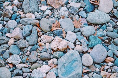 Full frame shot of stones