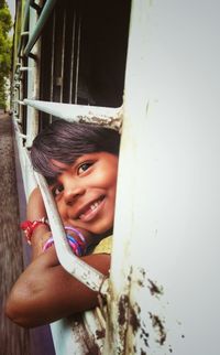 Portrait of a smiling girl