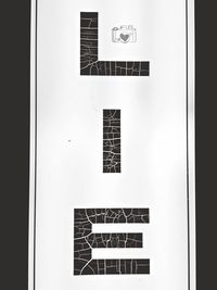 Information sign on wall