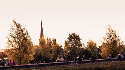 Group of people in the park