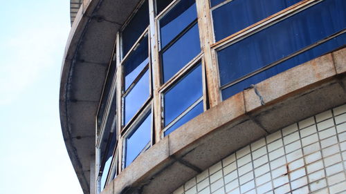 Low angle view of building against sky