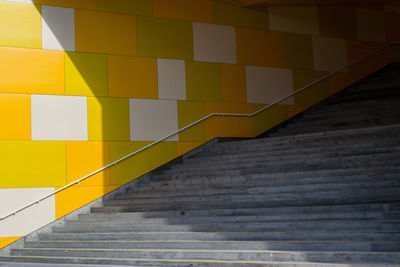 Low angle view of staircase