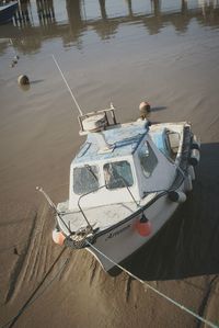 Boats in river