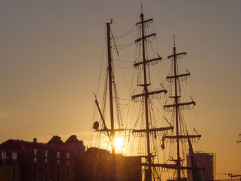 Bremen city at night